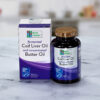 Fermented Cod Liver Oil & Concentrated Butter Oil Blend - Capsule - MSC certified - Unflavored Capsules, 120 capsules
