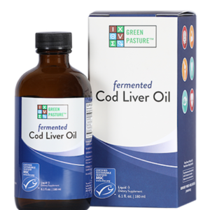 bottle of cod liver oil