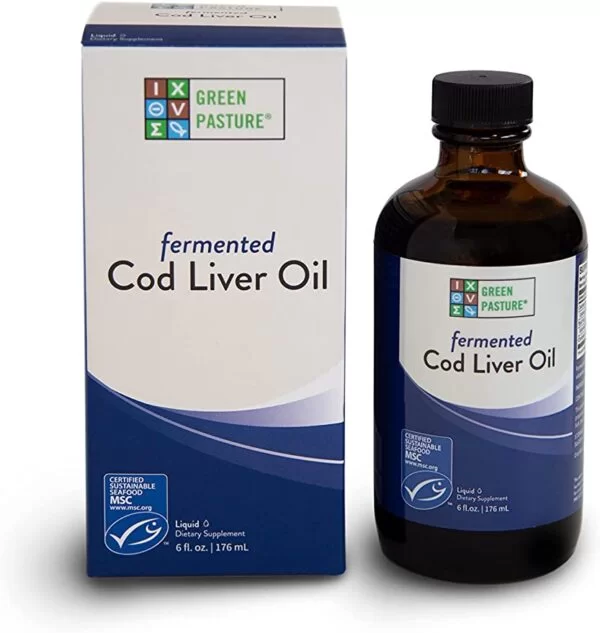 Unflavored cod liver oil