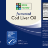 Fermented Cod Liver Oil - Liquid - MSC certified - Unflavored, 6.1 fl.oz. (180mL)